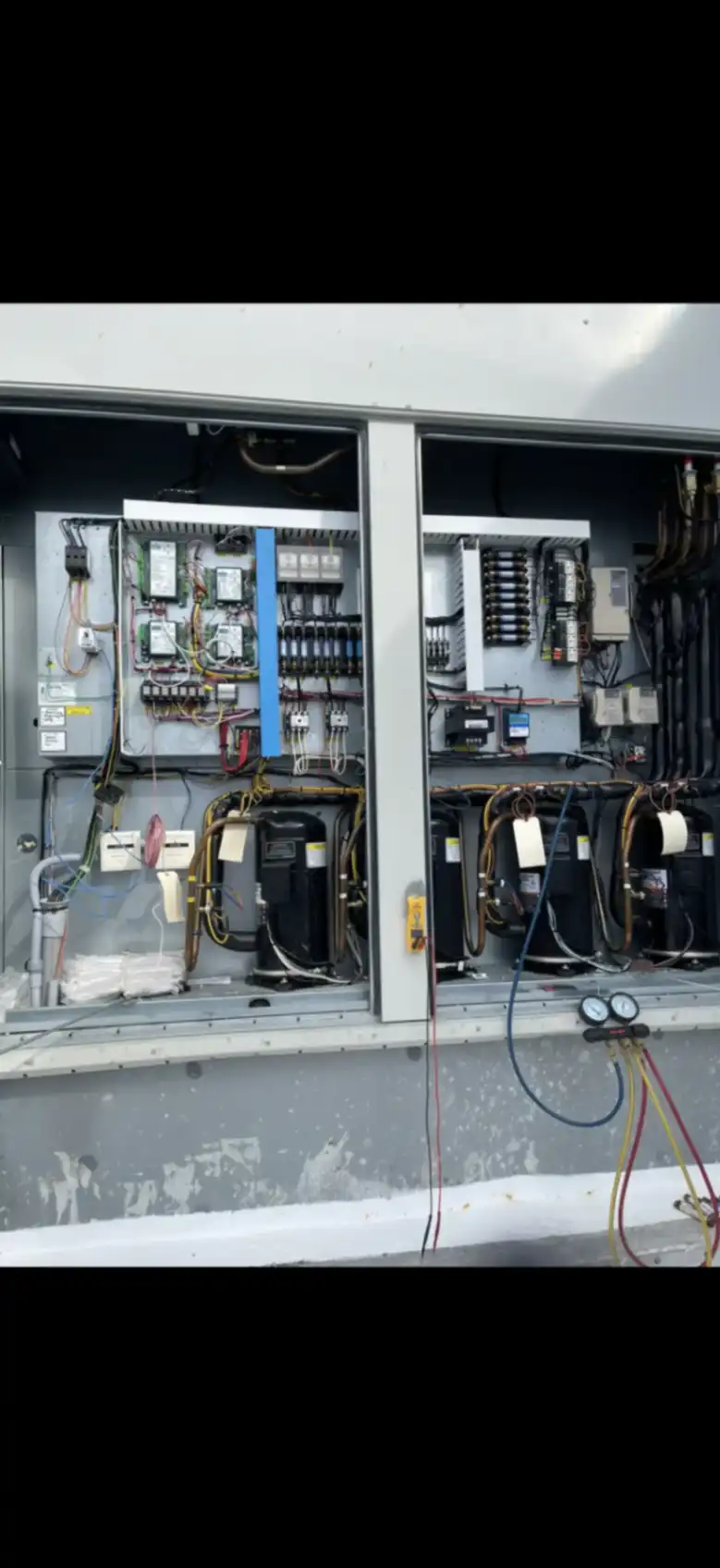ommercial HVAC electrical panels
